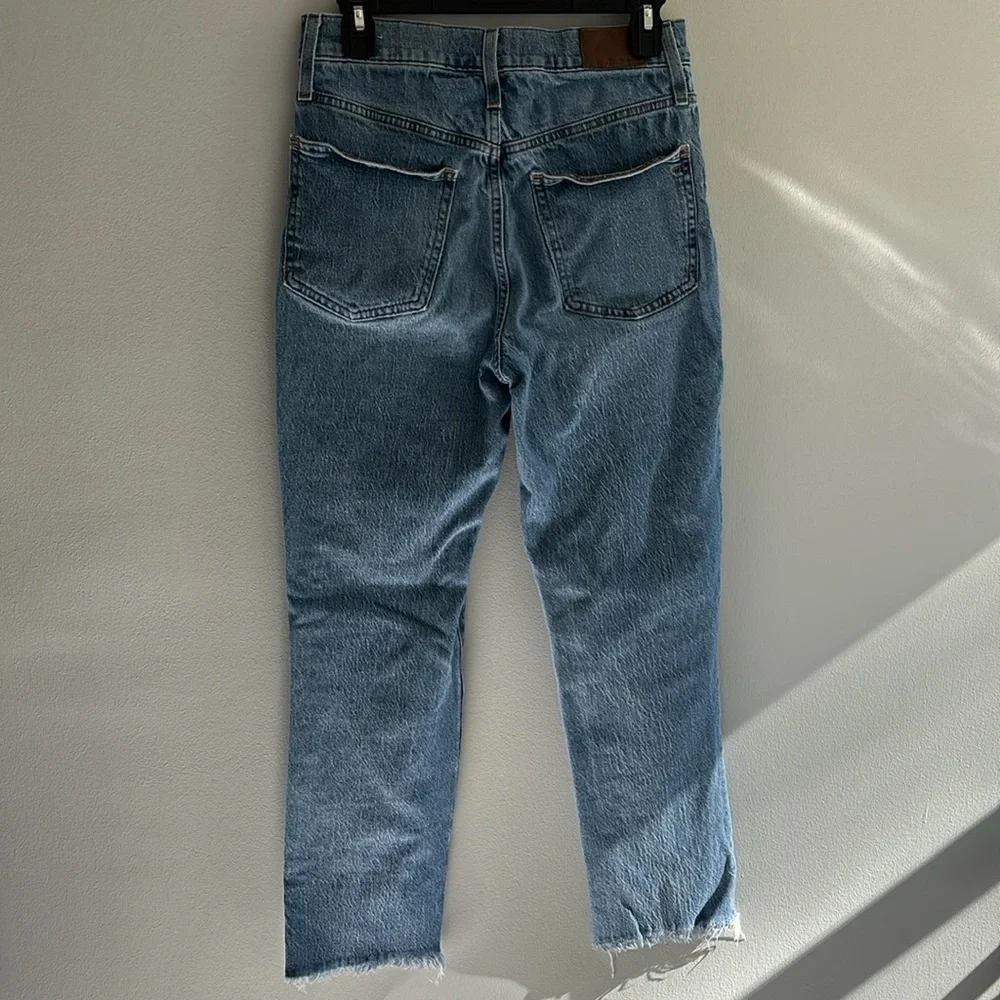 Madewell Perfect Vintage high rise cropped jeans